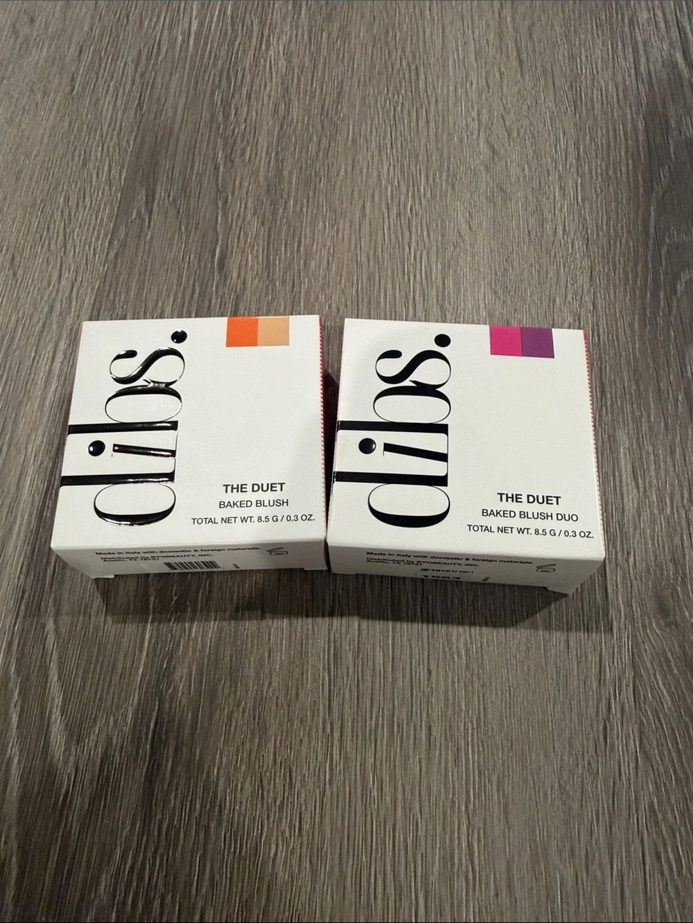 Dior The Duet Baked Blush Duo - Pink & Orange Shades